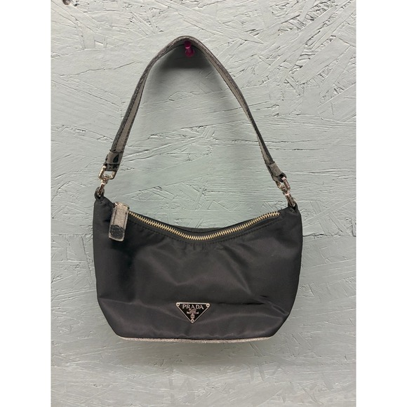 Prada Handbags - Prada Black Mini Shoulder Bag